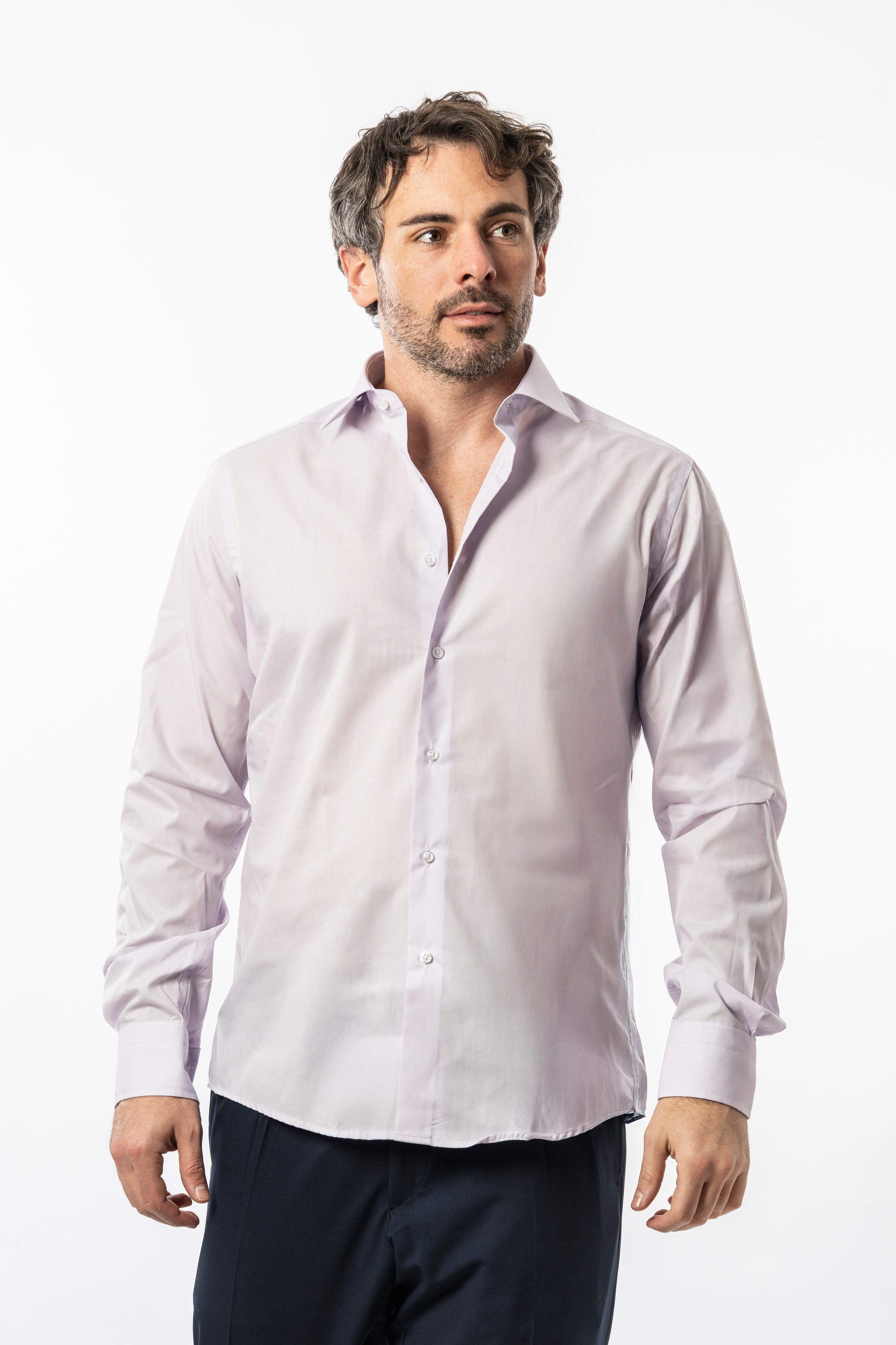 Camicia alibi - Glicine